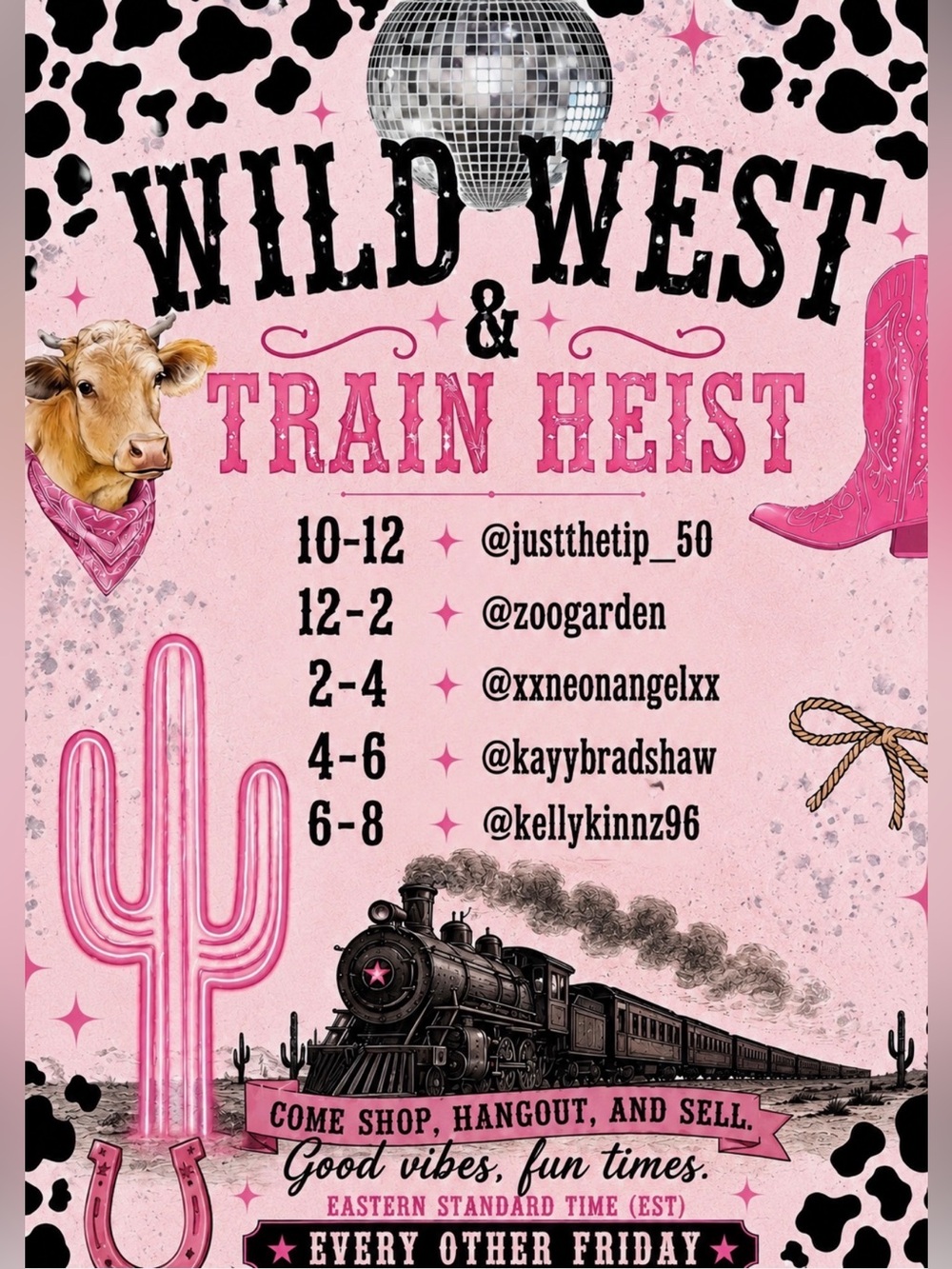🤠✨ WILD WEST & TRAIN HEIST SHARE SHOW ✨🌵
